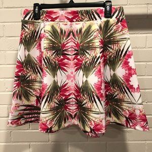 INC International Concepts Printed Skirt, Medium